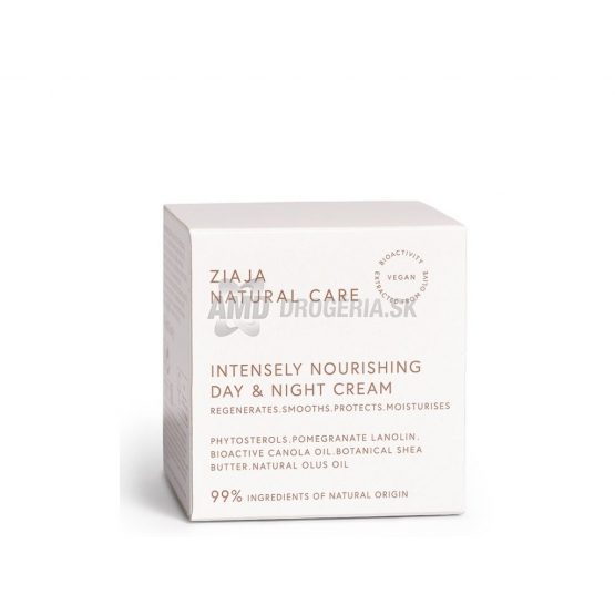 Ziaja Natural Care intenzívny výživný denný a nočný krém, 50 ml