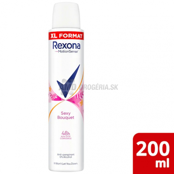 Rexona MotionSense antiperspirant sprej Sexy Bouquet, 200 ml