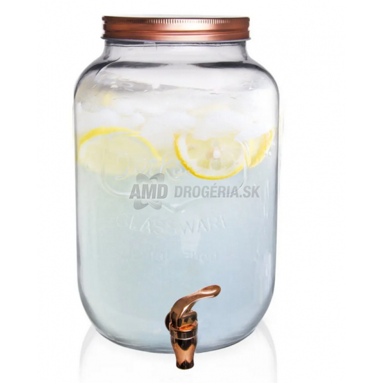 FĽAŠA SKLO+KOHÚTIK 8,8L