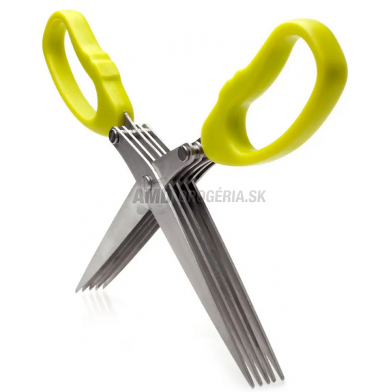 NOŽNICE KOV/UH NA BYLINKY 5 ČEPELÍ+ČISTIDLO