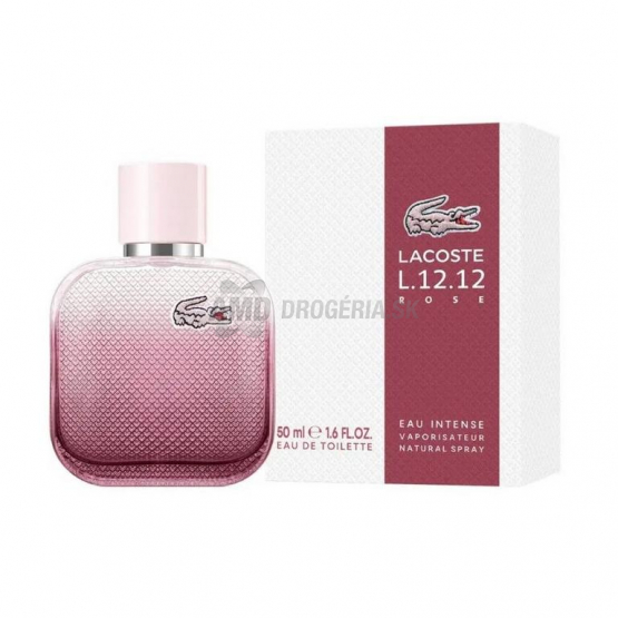 Lacoste L.12.12 Rose Eau Intense, toaletná voda, 50 ml