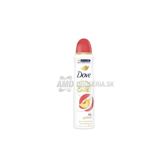 DOVE DEO 150ML PEACH A WHITE BLOOSOM