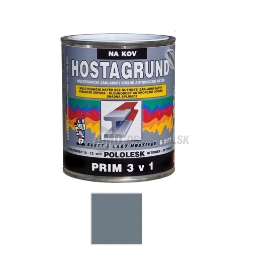 HOSTAGRUND PRIM 3v1 ŠEDÁ 0131 0,6L