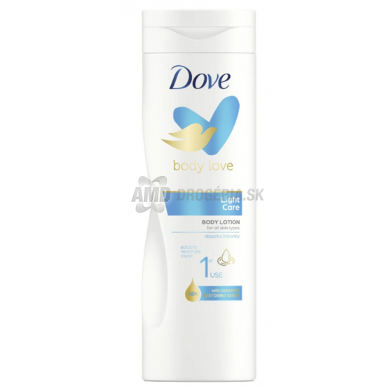 DOVE TELOVÉ MLIEKO LIGHT CARE 400 ML
