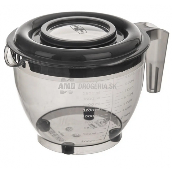 MISA NA MIEŠANIE GREY 19CM S POKLOPOM