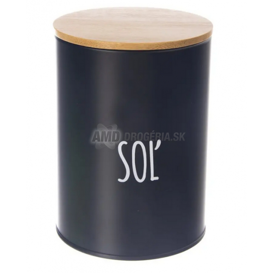 DÓZA PLECH/BAMBUS PR.11CM SOĽ