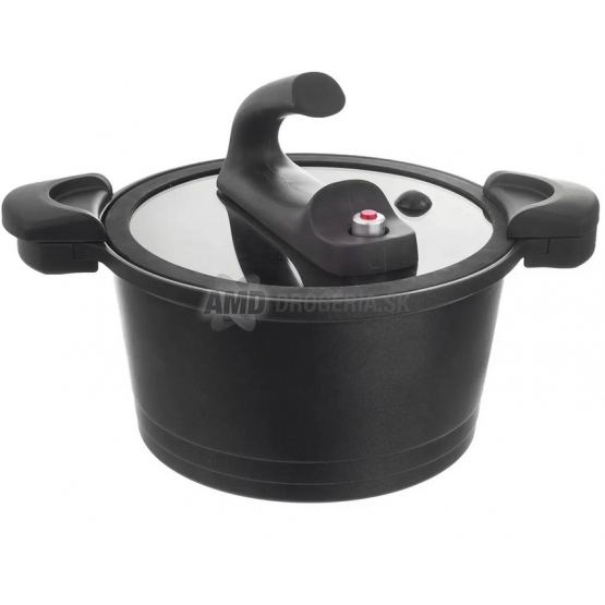 HRNIEC GRANDE NÍZKOTLAKOVÝ 5,5L POKRIEVKA SKLO