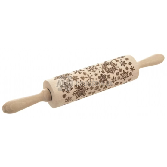 VALČEK DREVO DEKOR 20/38 CM VLOČKA BODKA