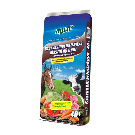 AGRO MAŠTALNÝ HNOJ 40L