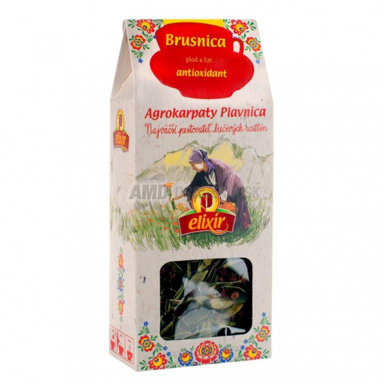 Agrokarpaty Babička Brusnica plod a list, sypaný čaj, 30 g