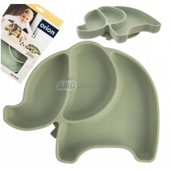 TANIER SILIKÓN DETSKÝ DELENÝ SLON ZELNÝ