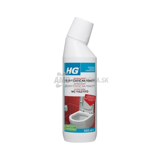 HG WC čistič extra na toalety, 500 ml
