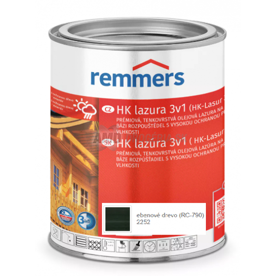 REMMERS HK LAZÚRA 3V1 EBEN 0,75L