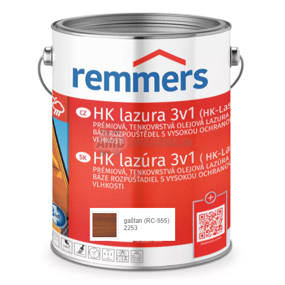 REMMERS HK LAZURA 3v1 GAŠTAN 5L 