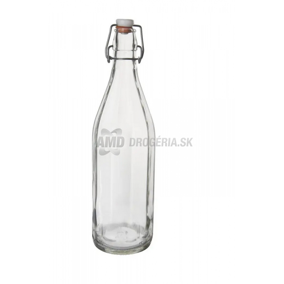 FĽAŠA SKLO/KOV KLIP UZÁVER BUGEL 0,5L