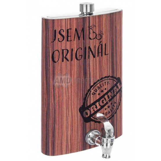 FĽAŠA VRECKOVÁ NEREZ JSEM ORIGINAL 1,7L