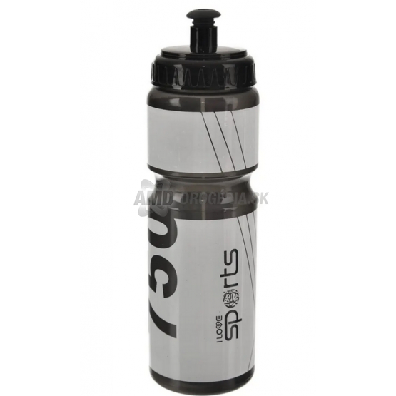 FĽAŠA UH SPORT 0,75L ČIERNA