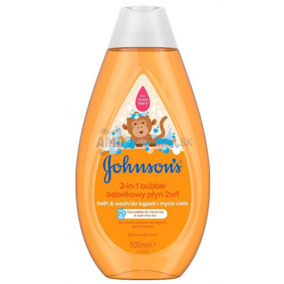 JOHNSONS BABY KÚPEĽ BUBLE 2V1 500ML 