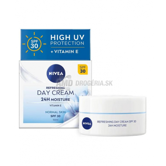 Nivea Osviežujúci denný krém SPF30, 50 ml
