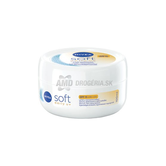 NIVEA SOFT KREM 100ML UV DAILY SPF 15