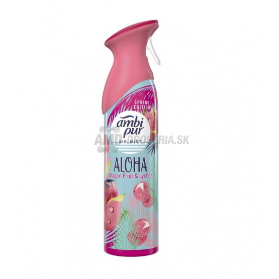 Ambi Pur Air Mist sprej Aloha Dragon Fruit & Lychee, 185 ml