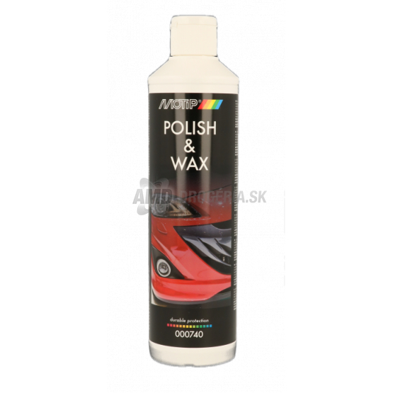 MOTIP POLISH & WAX  500ML