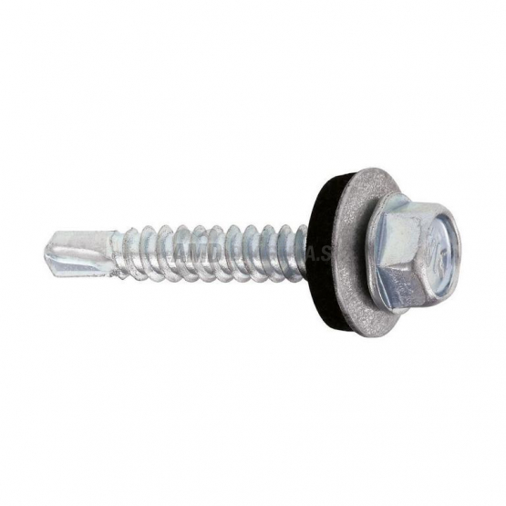 Klimas Samovrtná skrutka do kovu s podložkou WFOC 4,8 x 25 mm, 250 ks