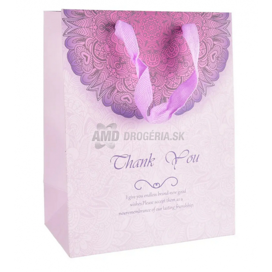 DARĆEKOVÁ TAŠKA THANK YOU 18X10X23CM