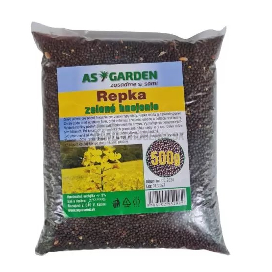 REPKA OZIMNÁ 500 G ZELENÉ HNOJENIE