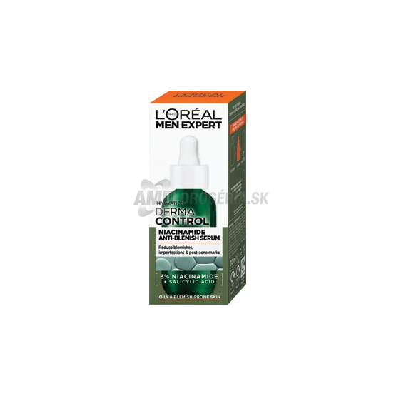 LOREAL MEN DERMA CONTROL PLETOVE SERUM 45ML DERMA CONTROL NIACIMIDE