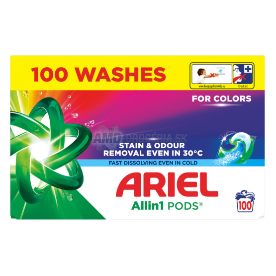 ARIEL TABLETY NA PRANIE COLOR 100 PD