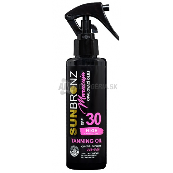 SUN BRONZ OPAĽOVACÍ OLEJ  MARACUJA SPF30 150ML