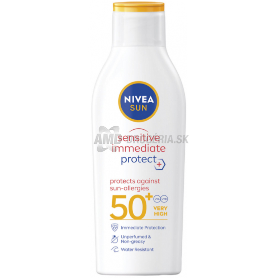 NIVEA SUN MLIEKO SENSITIVE IMMEDIATE OF50+ 200ML