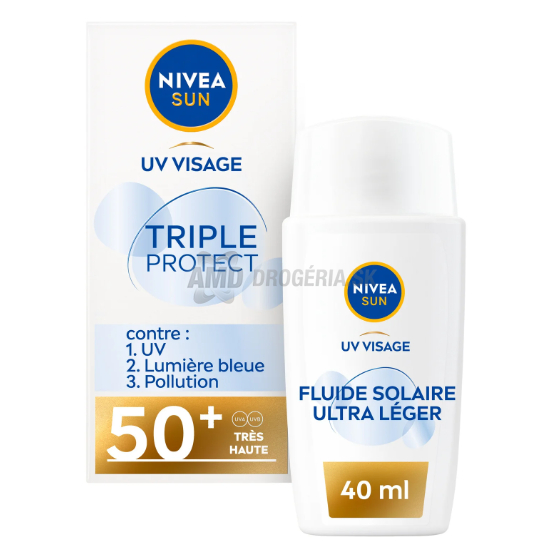 NIVEA SUN PLEŤOVÝ KRÉM TRIPLE PROTECT SPF50+ 40ML 