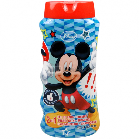 MICKEY MOUSE 2 V 1 ŠAMPÓN A PENA DO KUPEĽA 475 ML
