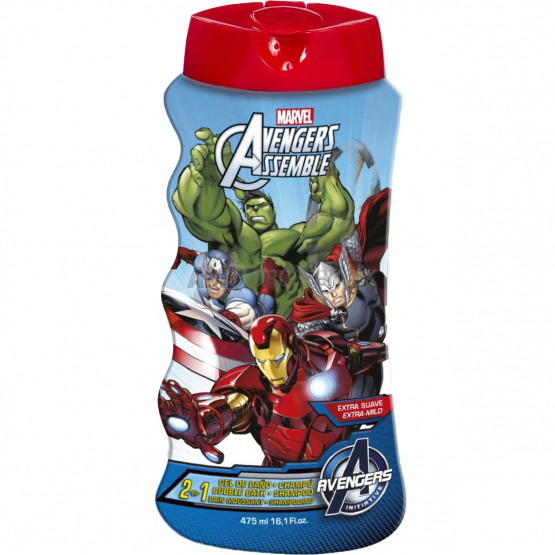 AVENGERS ŠAMPÓN + PENA DO KÚPEĽA 475 ML