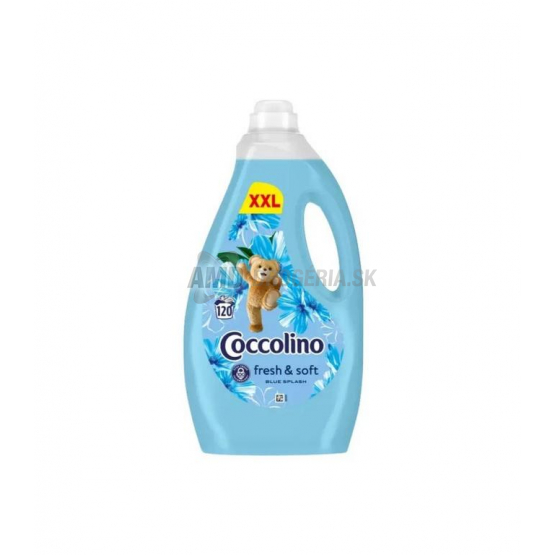 Coccolino Fresh & Soft Blue Splash aviváž, 3 l, 120 praní