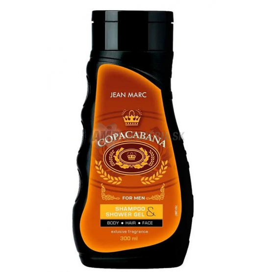 Jean Marc Copacabana For Men sprchový gél a šampón 3v1, 300 ml