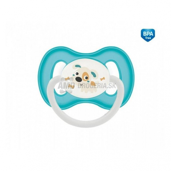 Canpol Babies Cumlík silikónový symetrický, 6-18 m