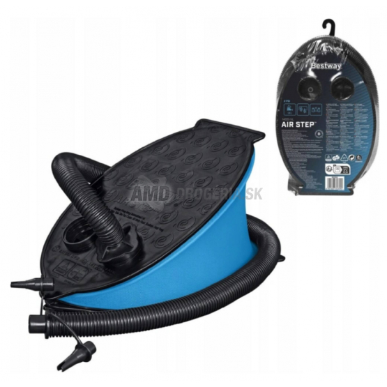 BESTWAY PUMPA NOŽNÁ AIR STEP + ADAPTÉRY
