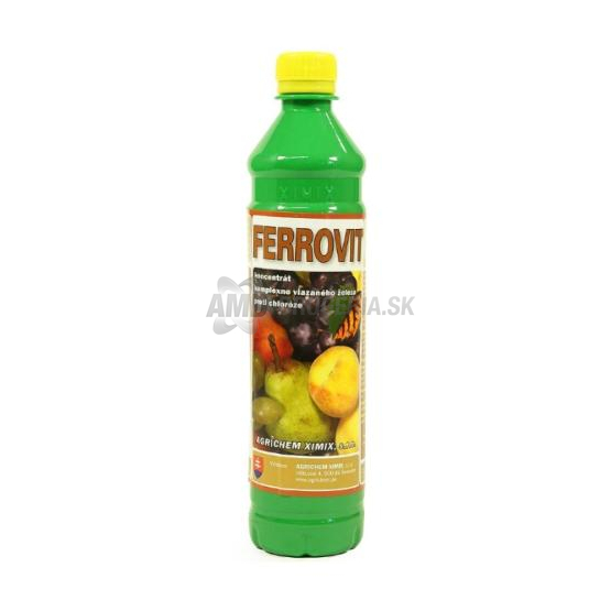 FERROVIT 0,5 L TEKUTÉ ŽELEZO PROTI CHLORÓZE