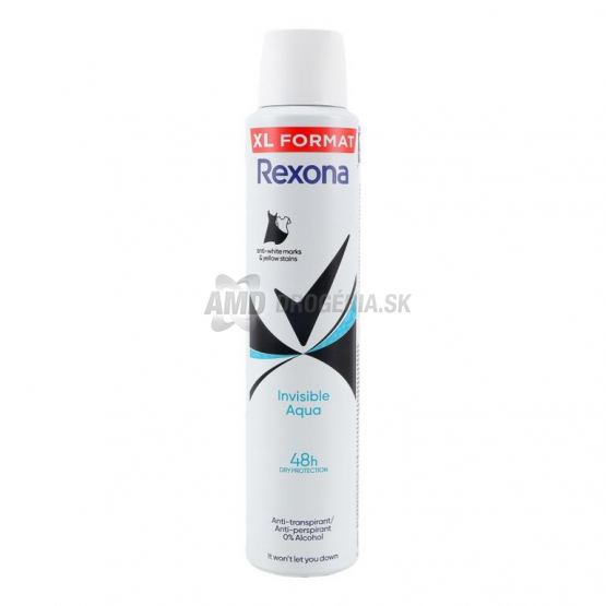 Rexona Invisible Aqua antiperspirant sprej, 200 ml