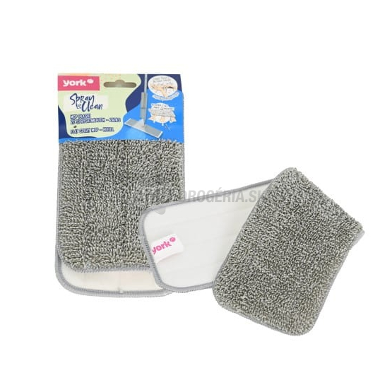 York Spray Clean náhradný mop Flat na suchý zips