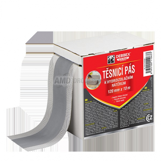 Den Braven Tesniaci pás S-T Profi, 120 mm x 10 m