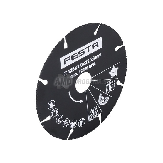 Festa Kotúč rezný reťazový, 125 mm