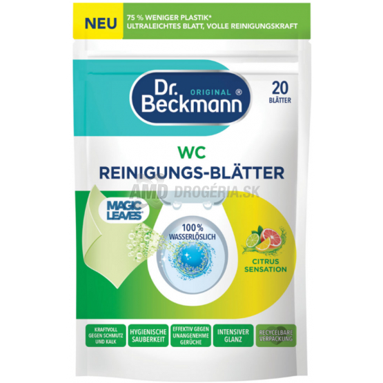 DR.BECKMAN WC OBRÚSKY CITRUS 20KS