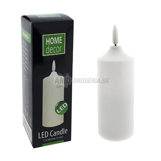 LED SVIEČKA HOME DECOR 17 CM