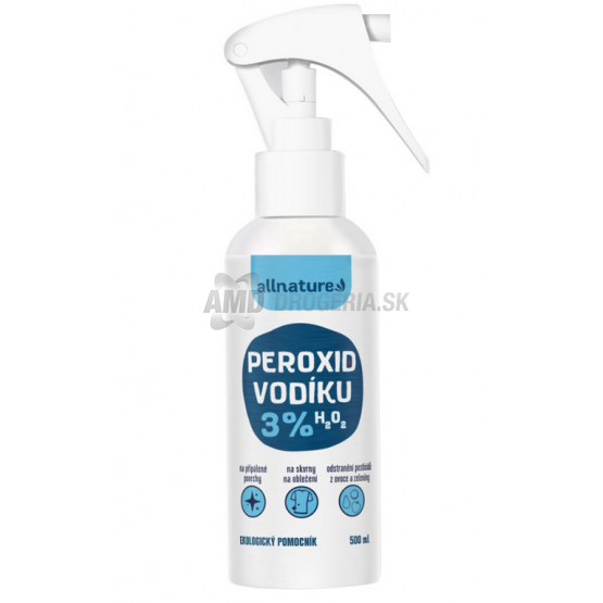 ALLNATURE PEROXID VODÍKA 500ML 3%