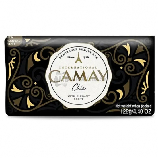 Camay International Chic tuhé mydlo, 125 g