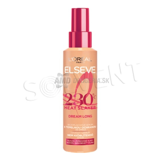 L'Oréal Elseve Dream Long Heat Slayer bezoplachové sérum s tepelnou ochranou, sprej 150 ml